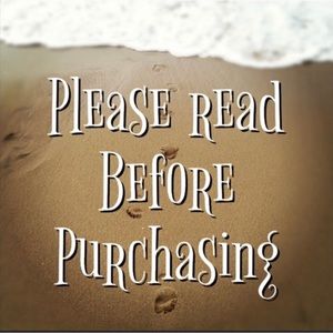 Please read before purchasing!